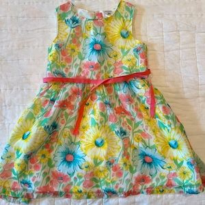 Toddler Girl Floral Dress